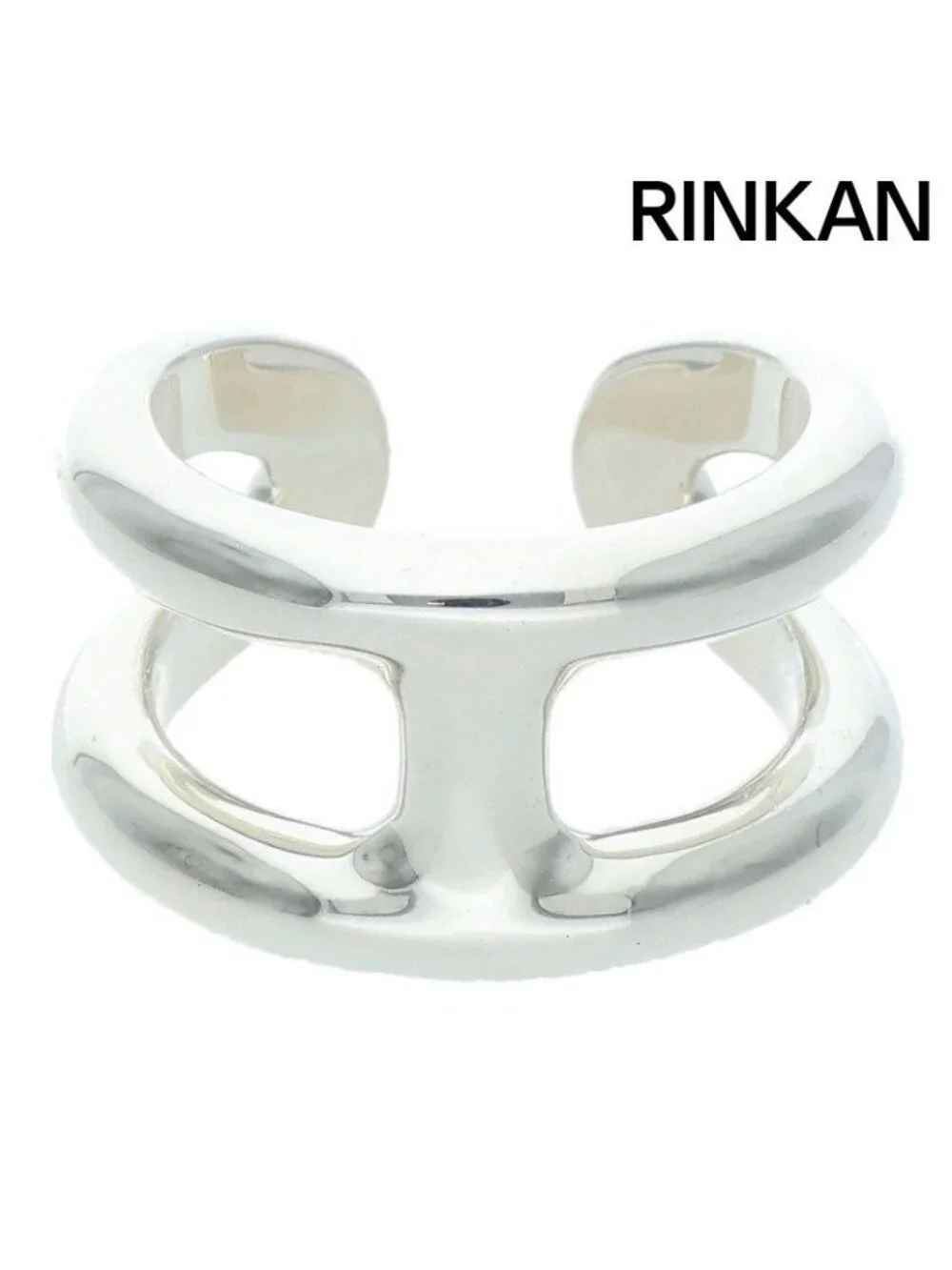 Hermes Osmose PM Silver Ring